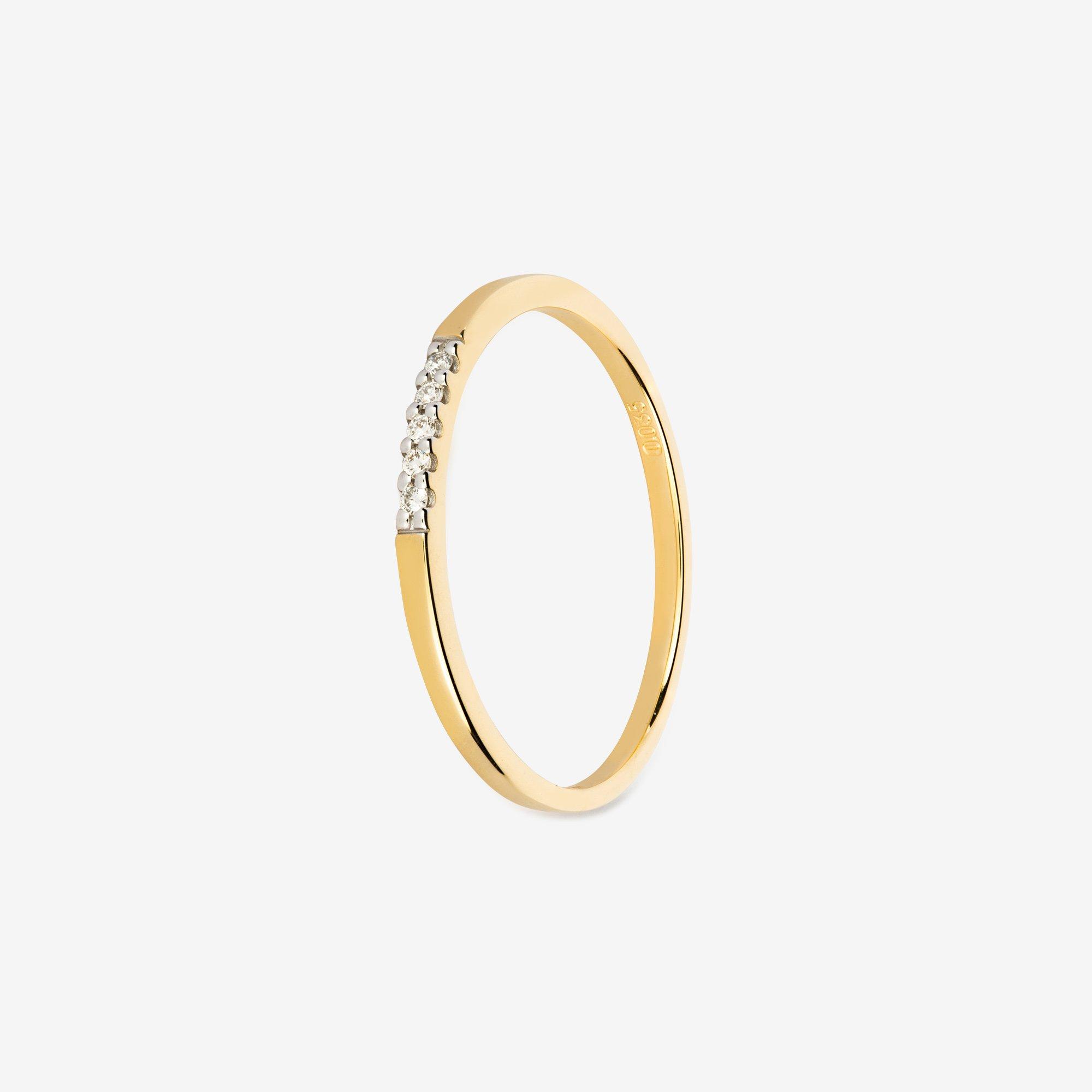 L' Atelier Gold 18 Karat by Manor Ring