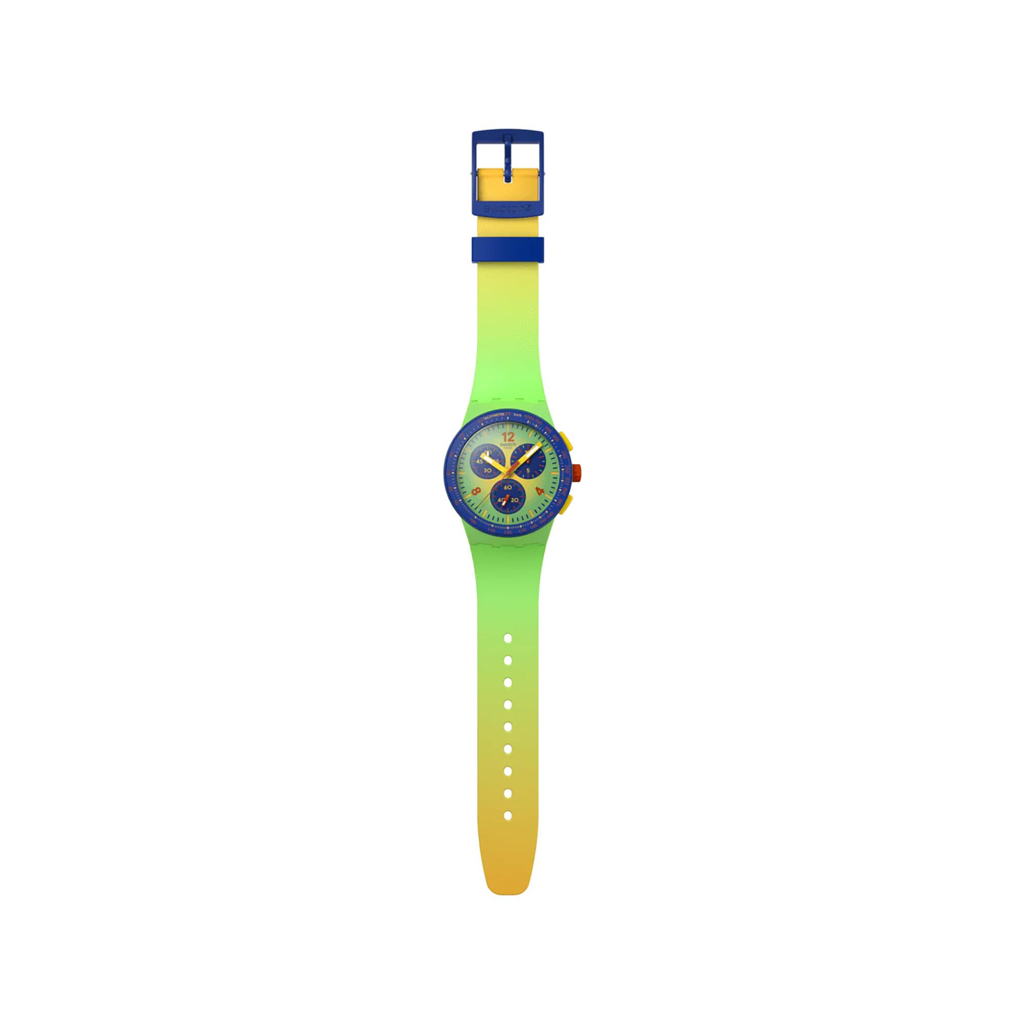 swatch FLOWING FRESHLYChronograph Uhr