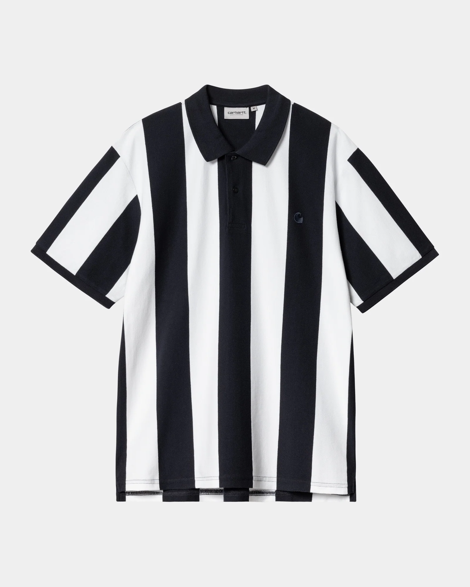 Final inventoryHinton Stripe Polo | Dark Navy
