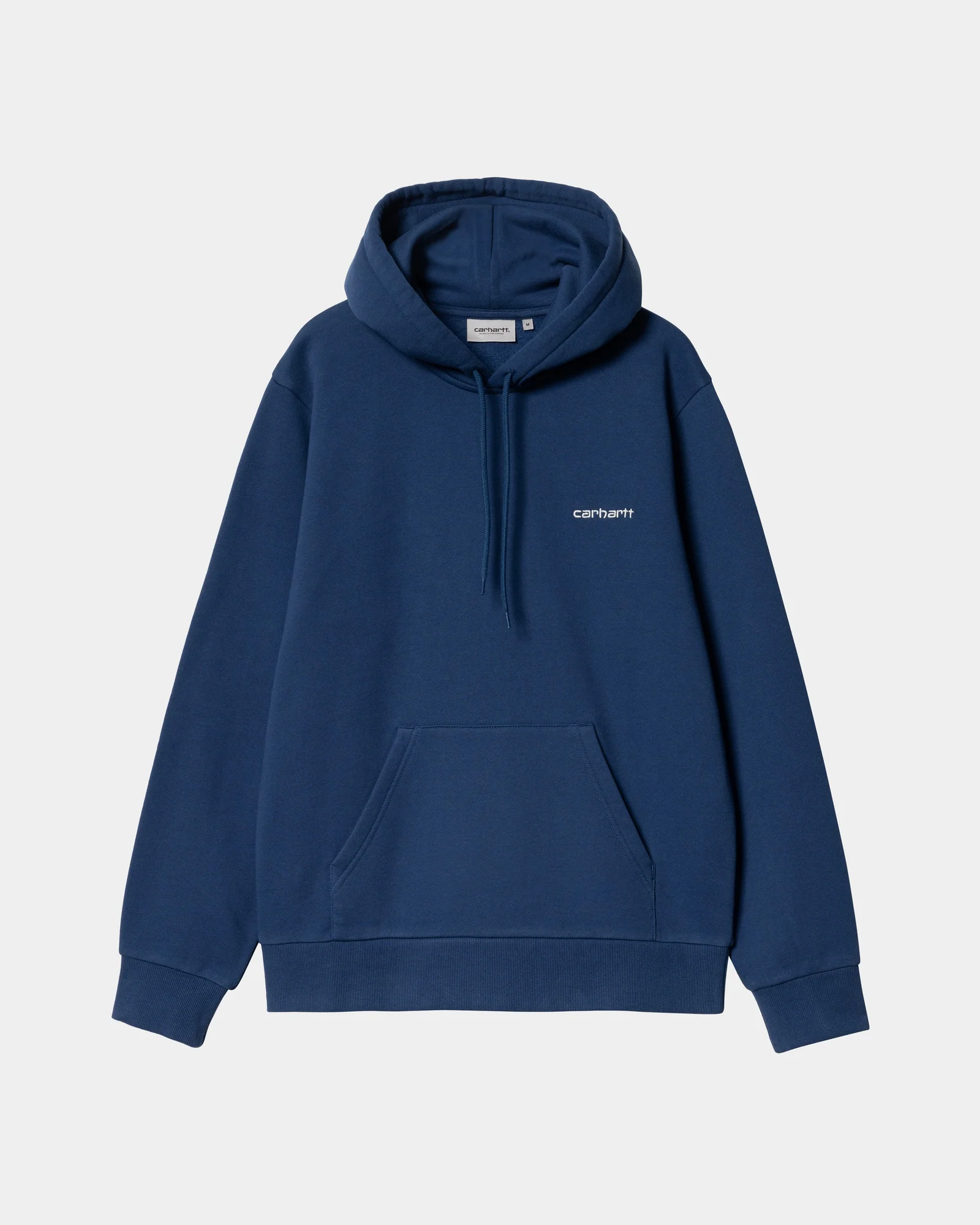 Final inventoryHooded Script Embroidery Sweatshirt | Elder