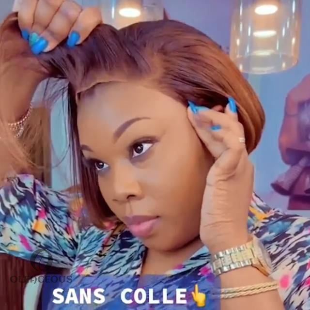 New Fashion Glue Free Natural bob Wig