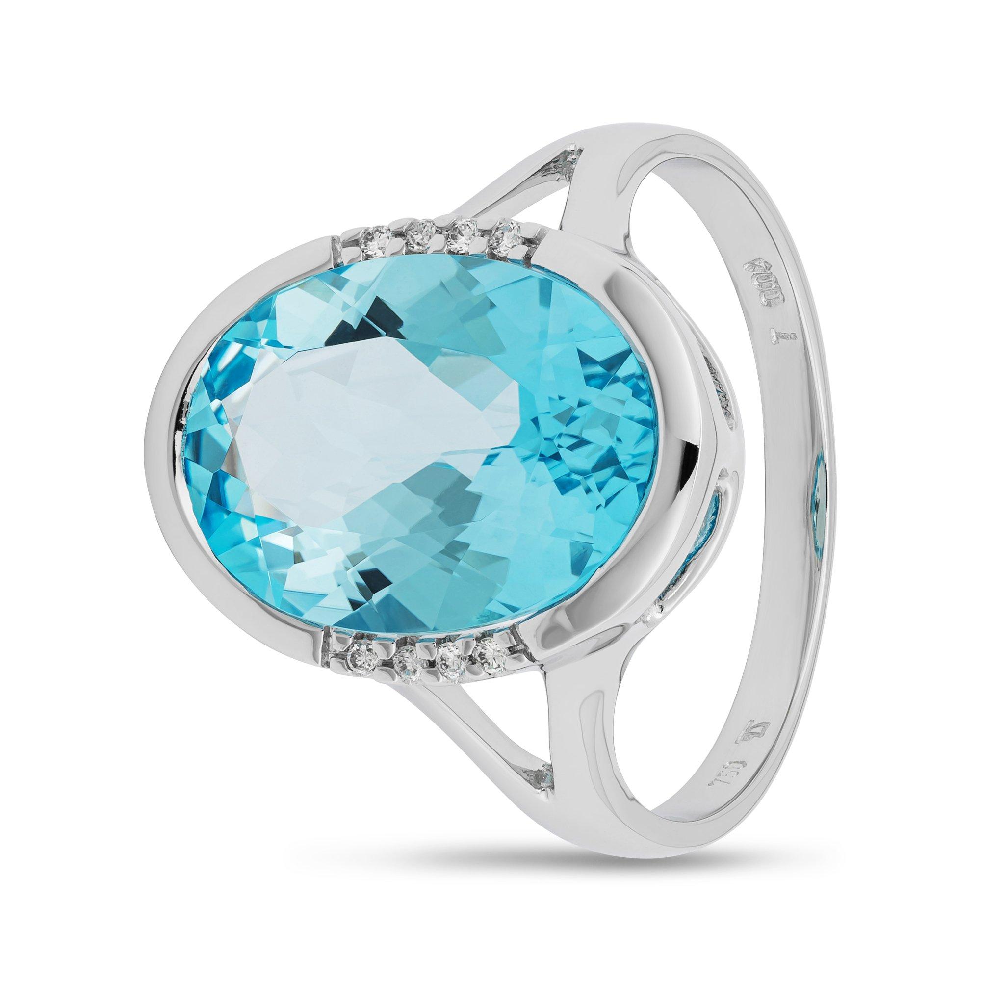 L' Atelier Gold 18 Karat by Manor Ring mit Stein