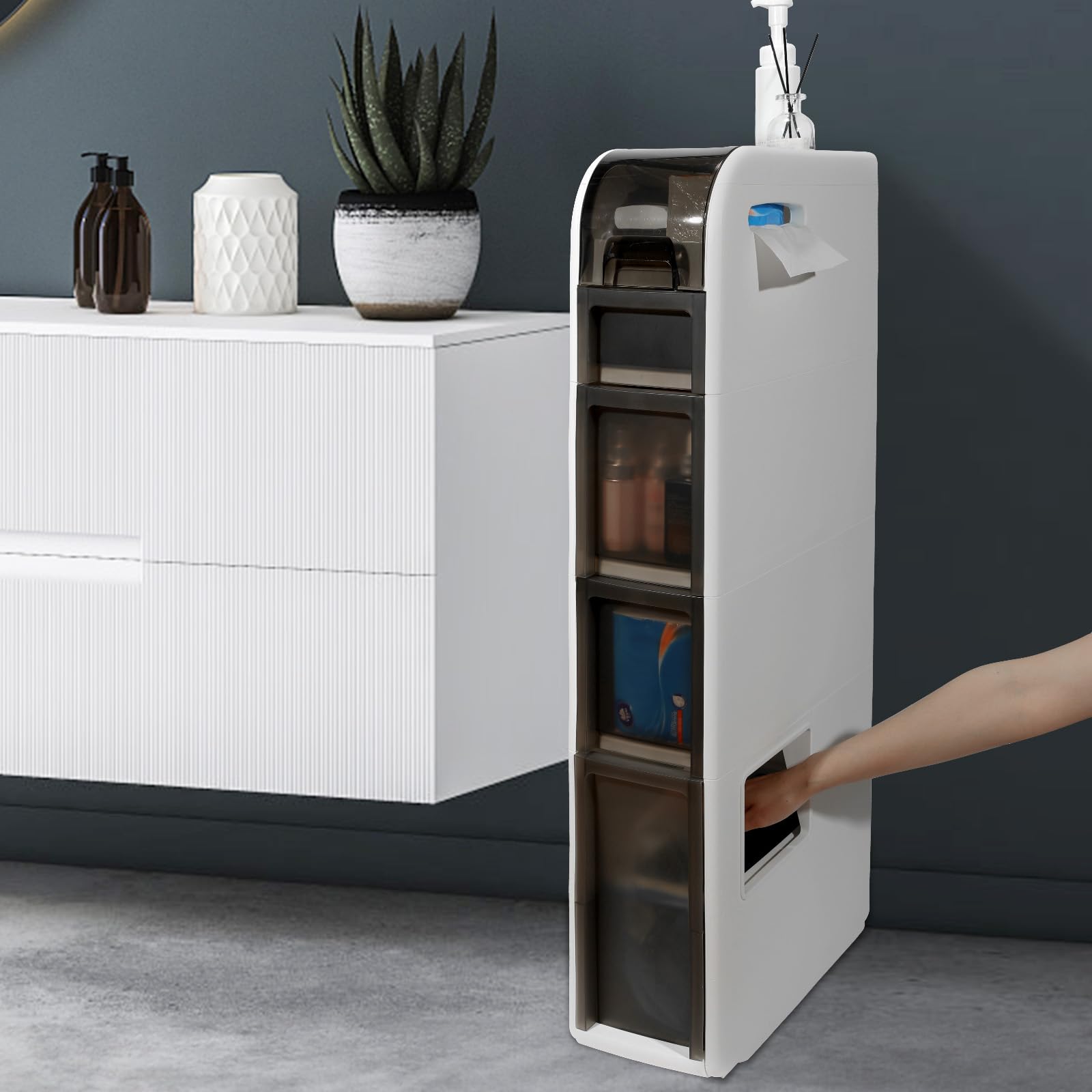 🔥Waterproof removable storage cabinet