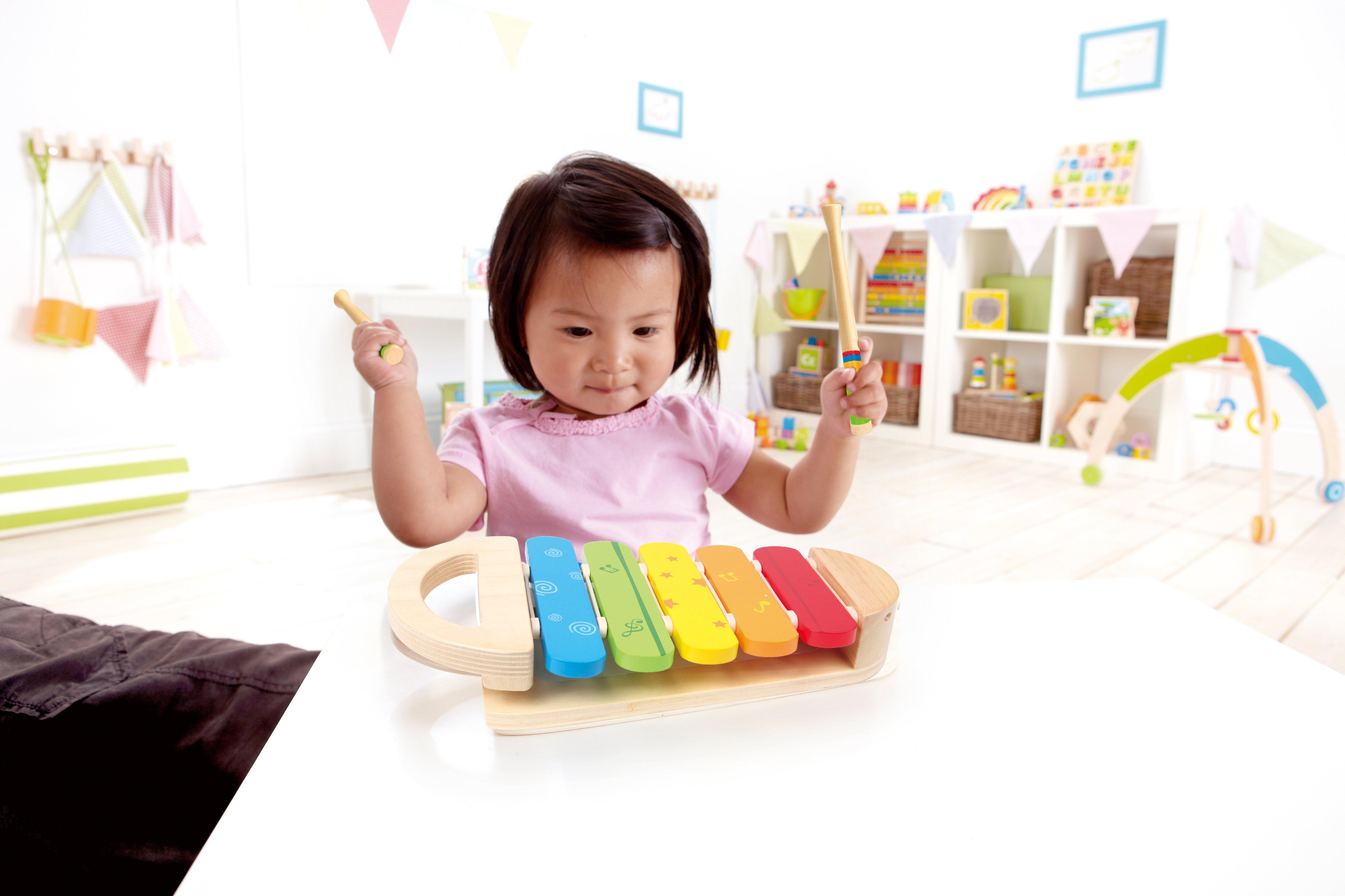 Hape Regenbogen-Holz-Xylophon