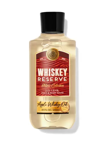Whiskey Reserve 3-in-1 Hair, Face & Body Wash