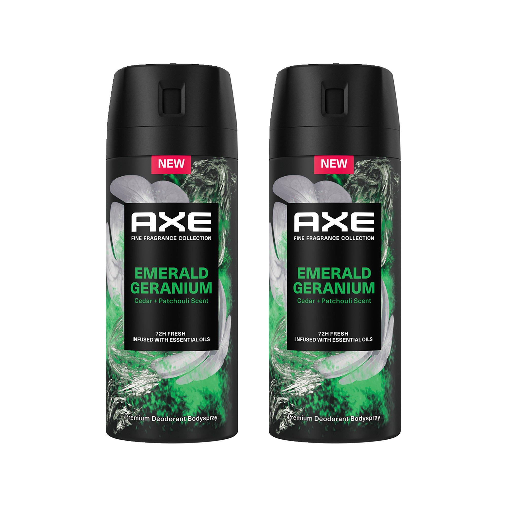 AXE Premium Emerald Gera Deo DuoBodyspray Emerald Geranium Duo
