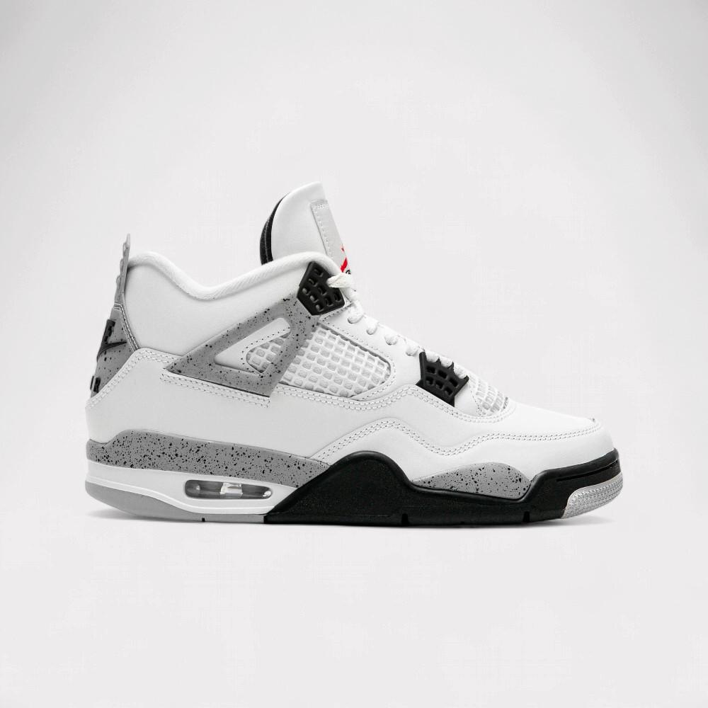 NIKE Air Jordan 4 - Retro White Cement