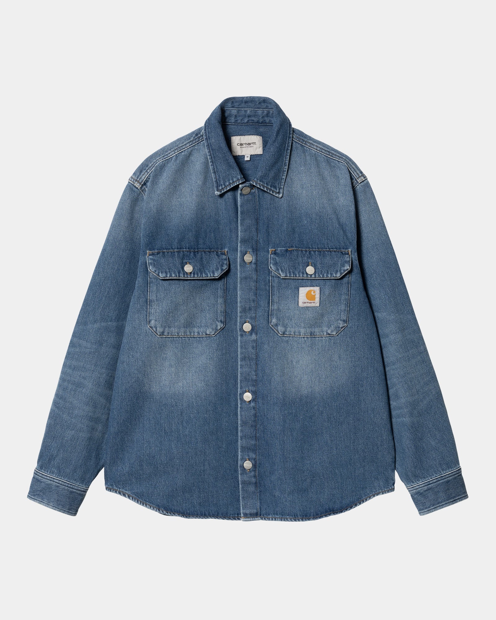 Final inventoryHarvey Shirt Jacket | Blue (dark used wash)