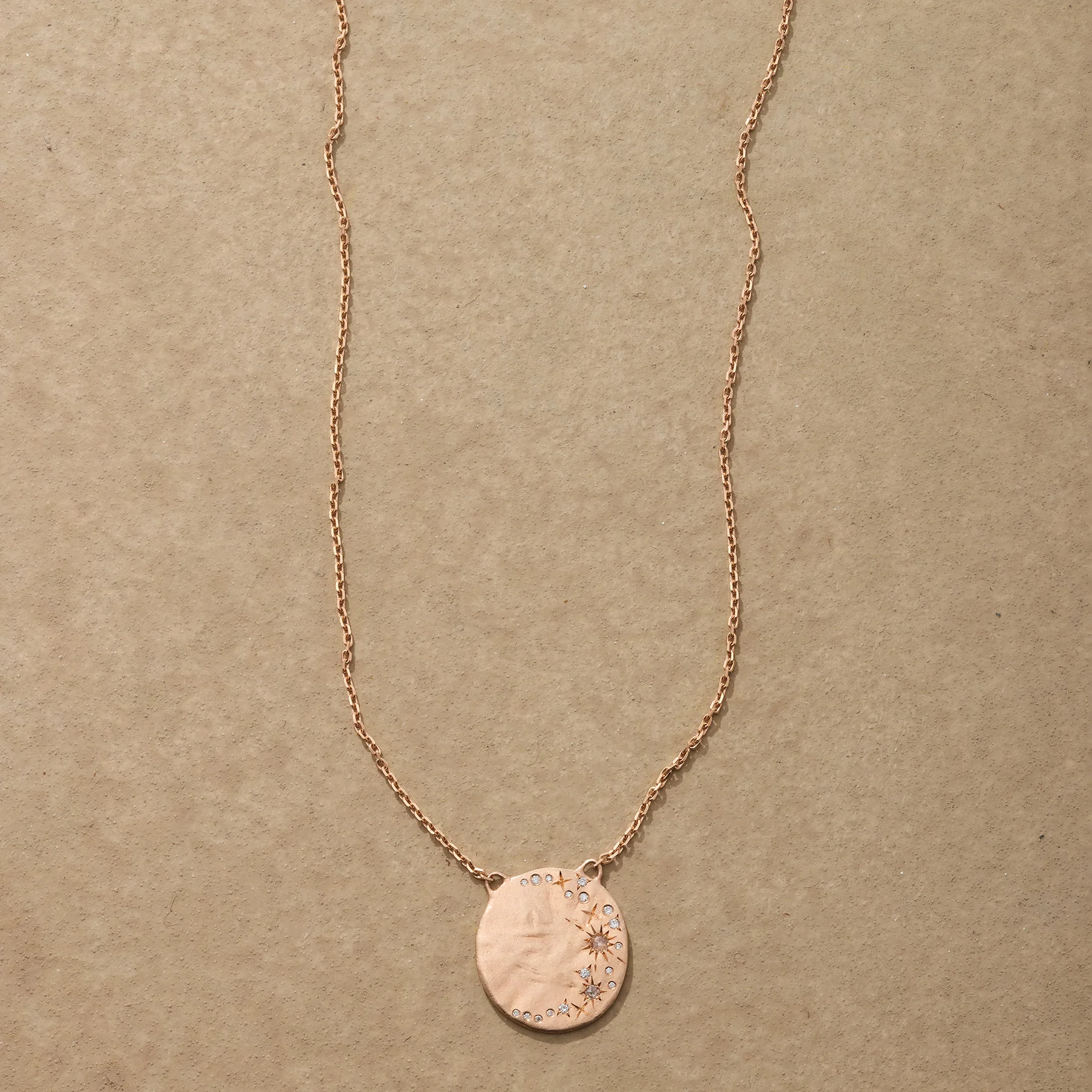 Pave Moonscape Necklace