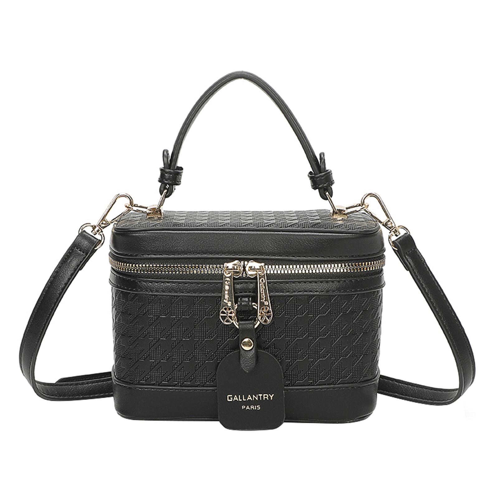 Gallantry Vanity-Tasche Hahnentrittmuster