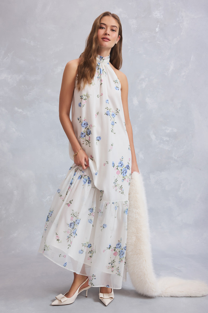 Willow Halter Maxi Dress