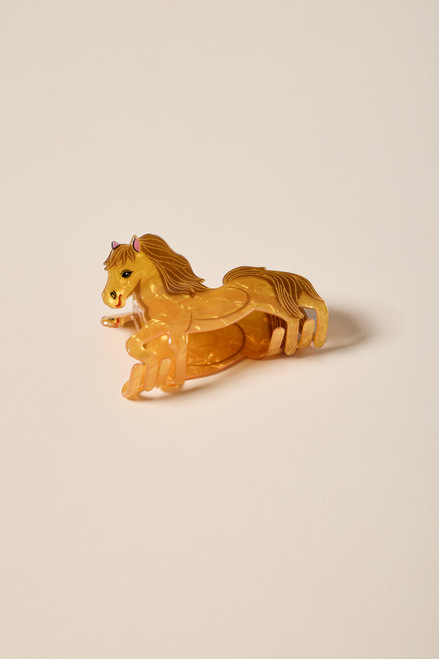 Horse Marble Hair Claw