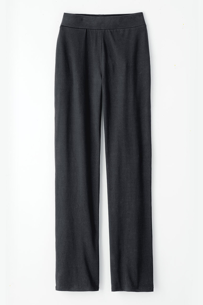 Endless Comfort Straight-Leg Pull-On Pants
