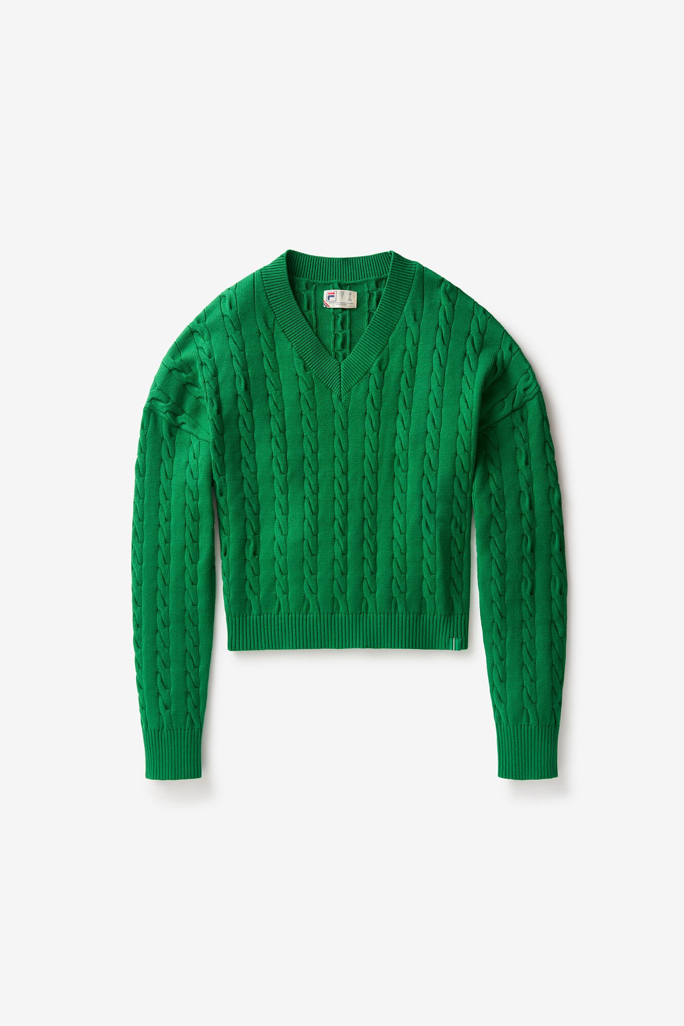 Fila Baseline Chunky V-Neck Sweater