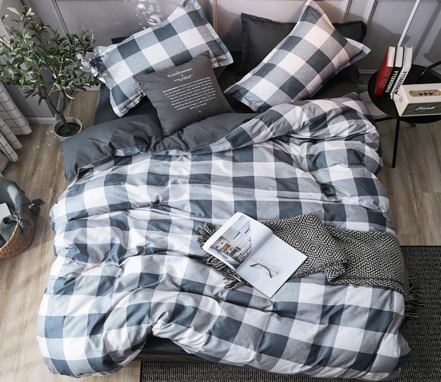 Linen Duvet Cover Bedding Set