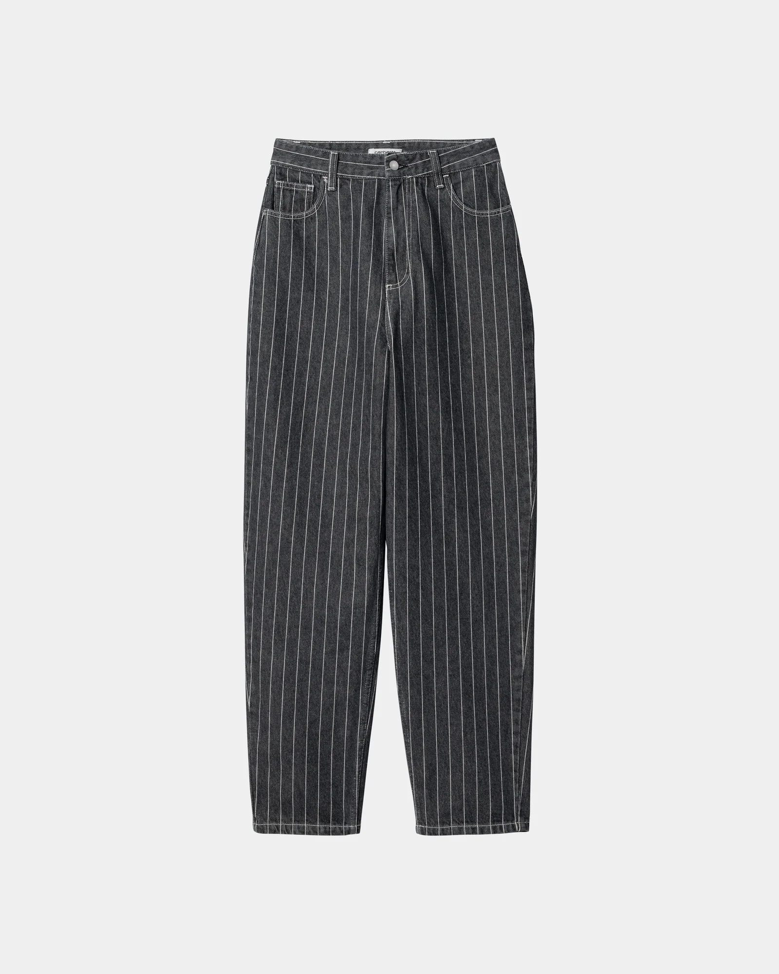 Final inventoryWomen’s Orlean Stripe Pant | Black / White (stone washed)