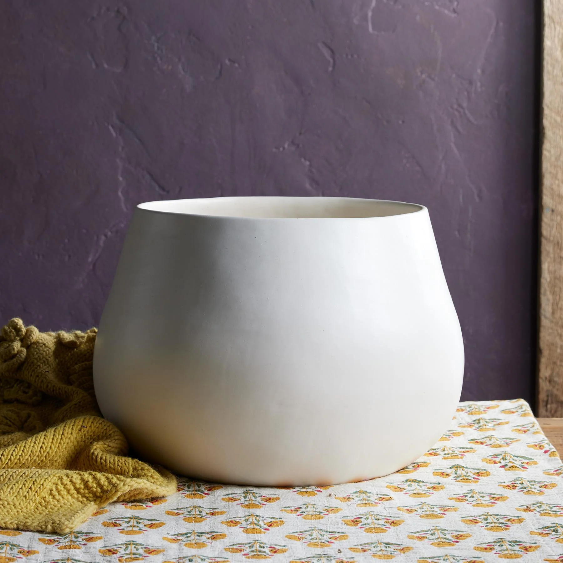 Handcrafted Tapered Planter