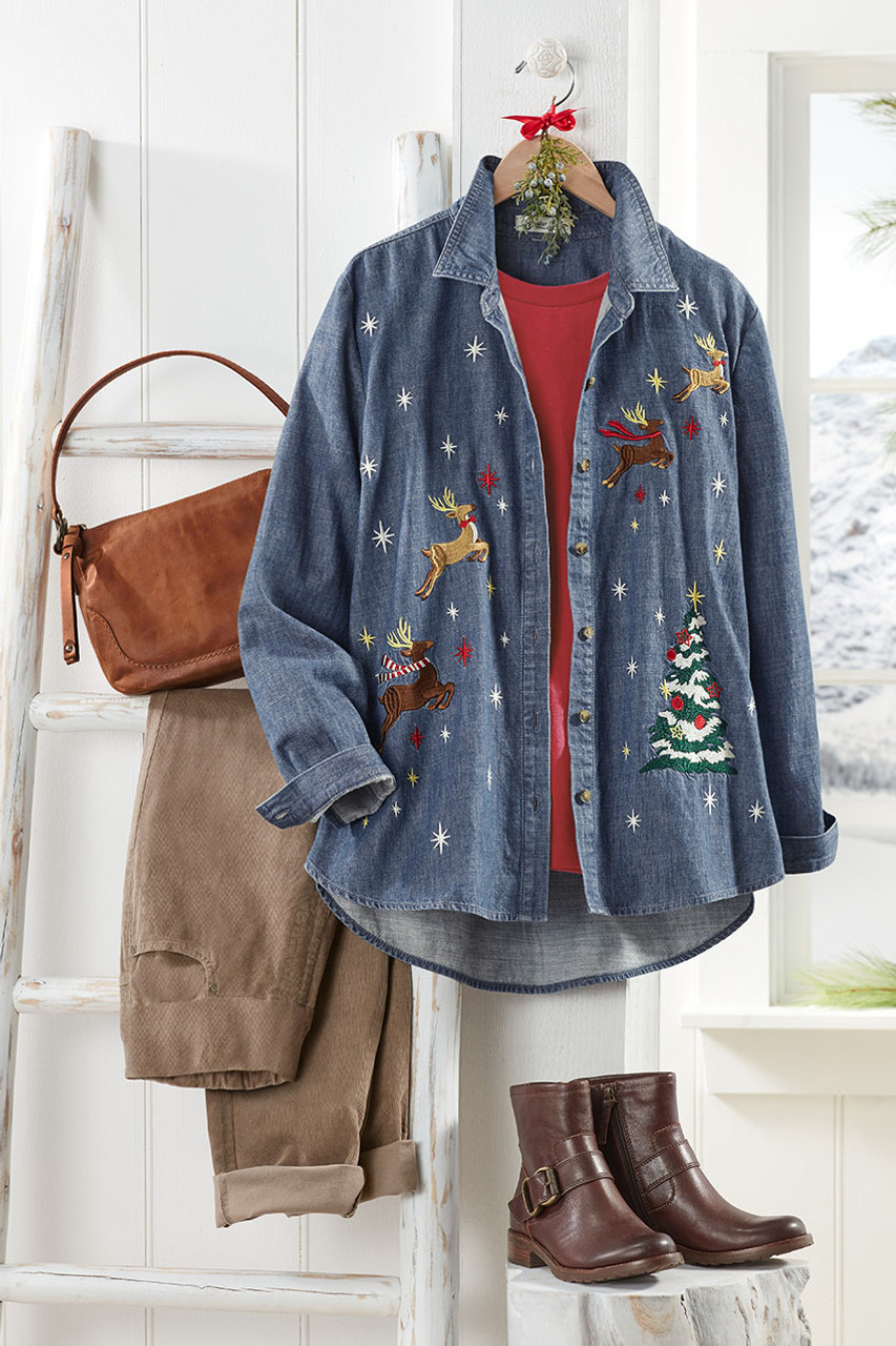 Dash Away Denim Shirt