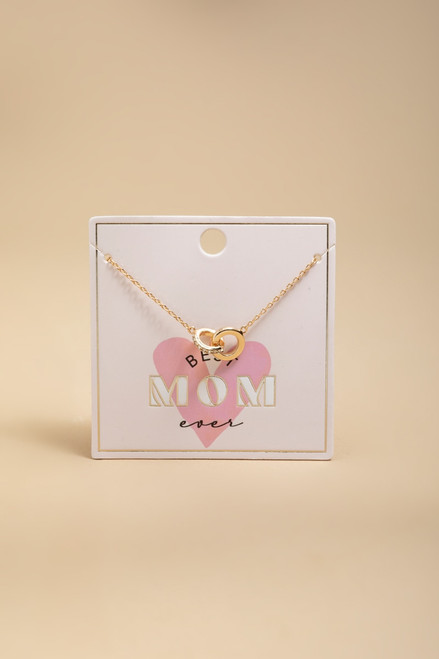 Best Mom Ever Pendant Necklace