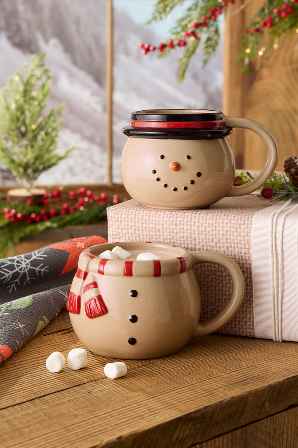 Winter's Treat Mug Set of 2