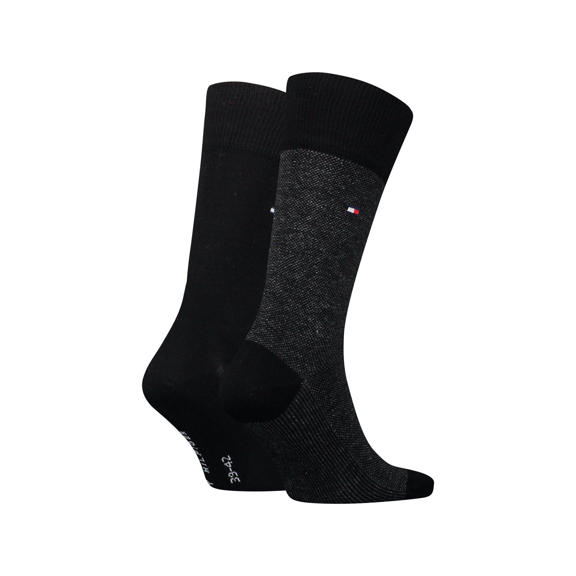 TOMMY HILFIGER TH MEN SOCK 2P BIRDEYEDuopack, wadenlange Socken