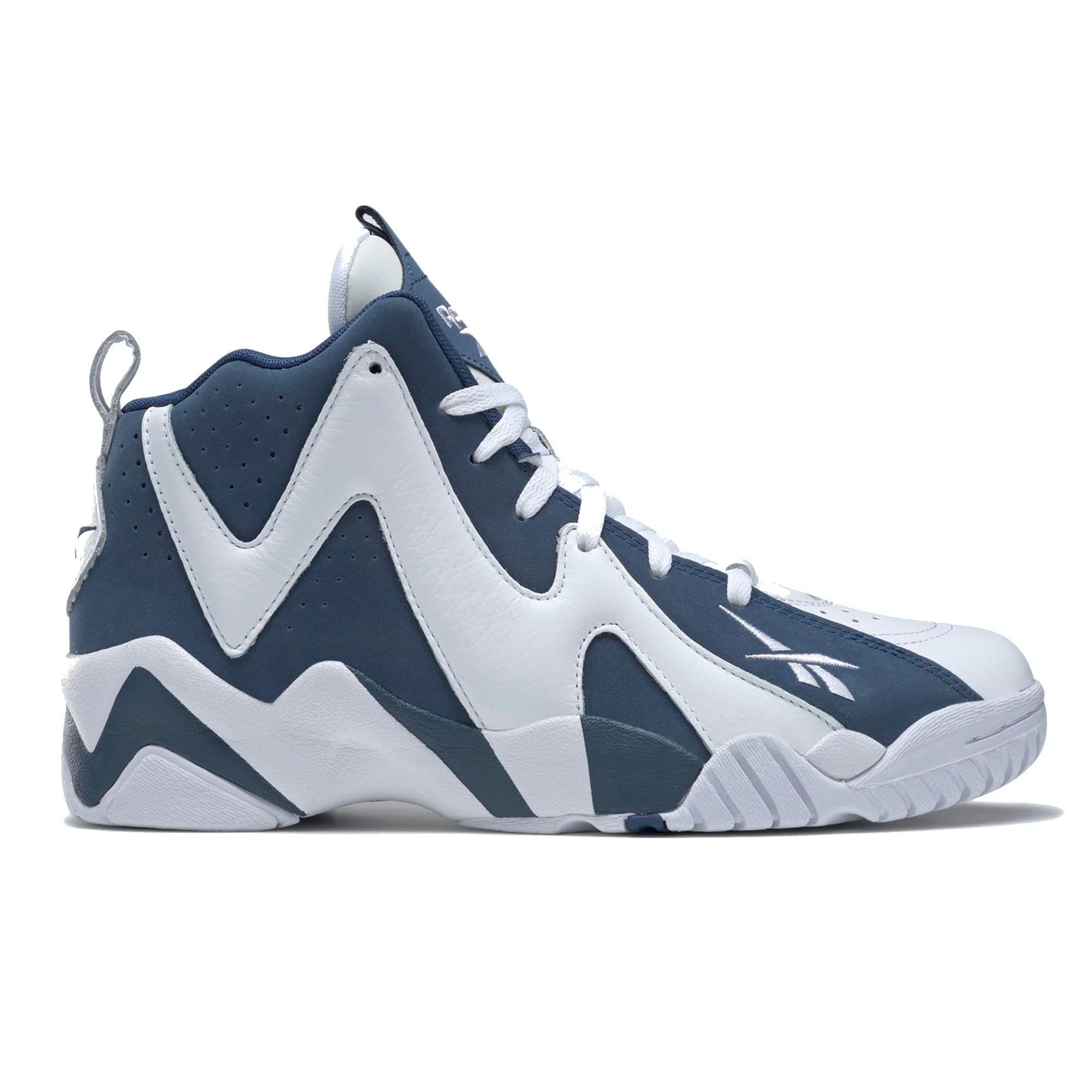Final inventoryReebok Men's Kamikaze II Basketball Shoes - Ftwr White / Batik Blue