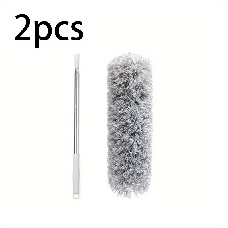 Make Cleaning Easier with this Retractable Bendable Duster - Perfect for Home Living Rooms & Bedrooms!