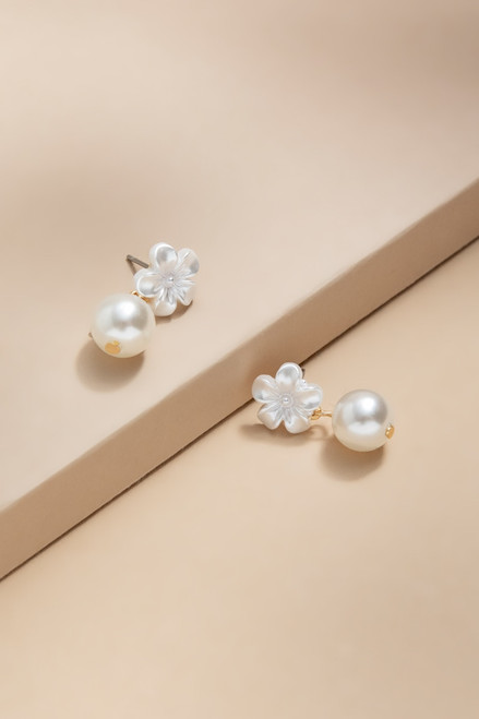 Emily Pearlescent Drop Earrings