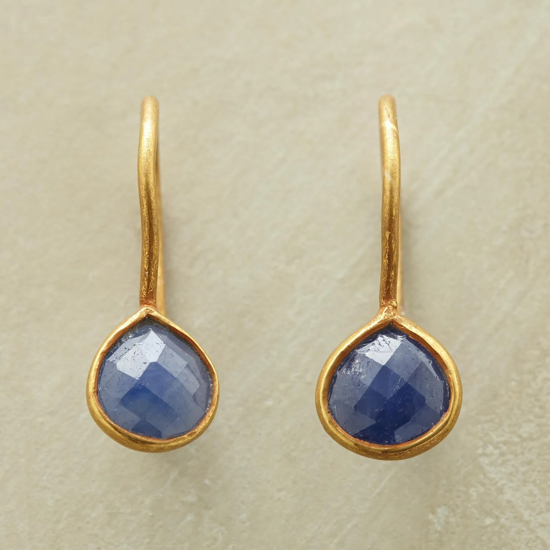 Sapphire Raindrop Earrings