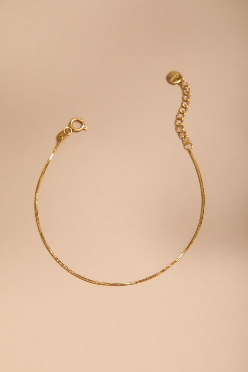 Estella Stainless Steel Snake Chain Bracelet