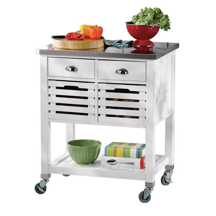 Metal Kitchen Cart