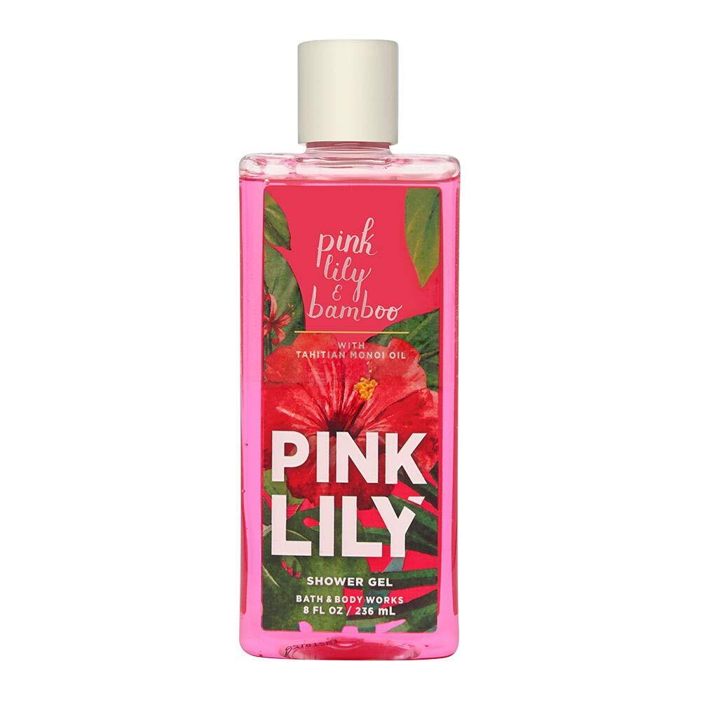 Bath & Body Works Bath & Body Works Pink Lily & Bamboo Shower Gel, 8 Ounce