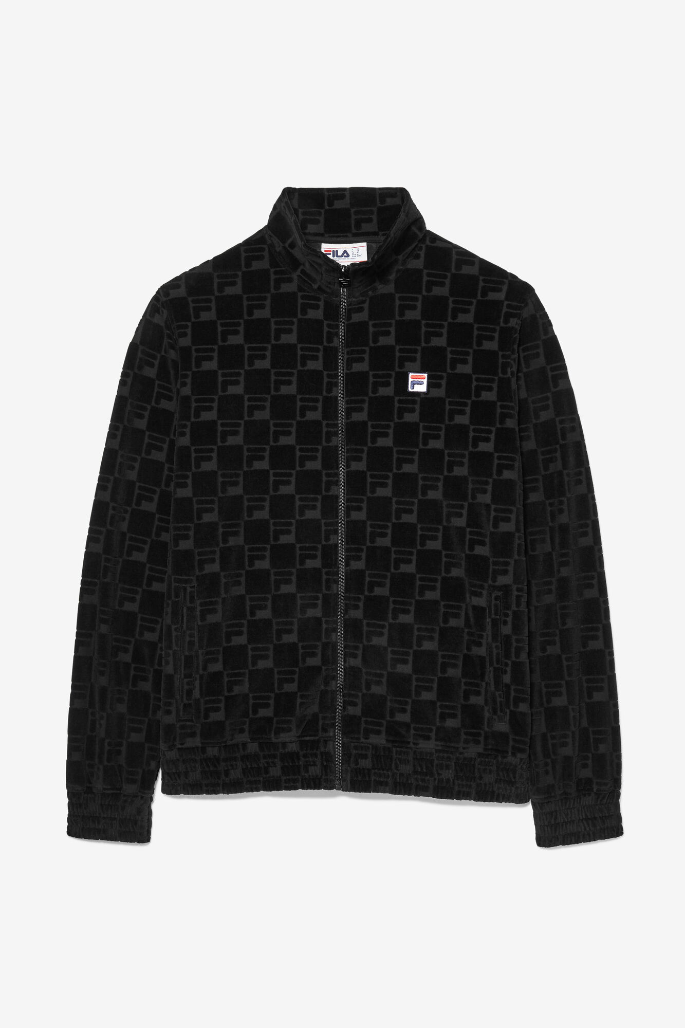 Fila Jacquard Velour Track Jacket