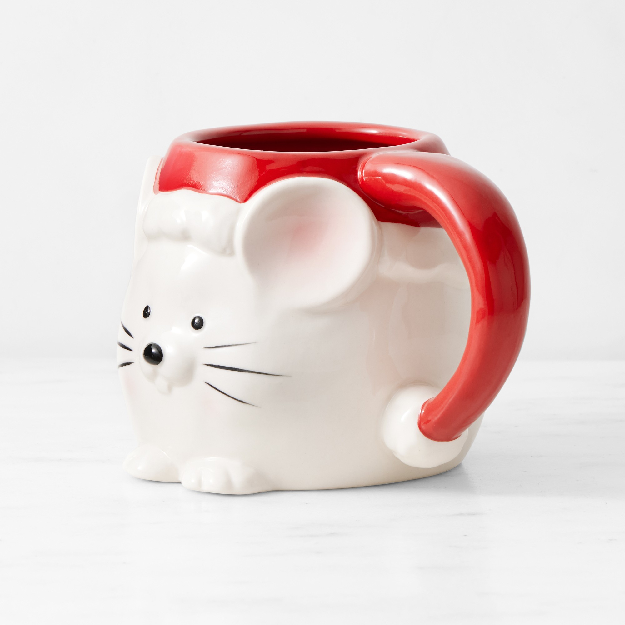Figural Mouse Mug