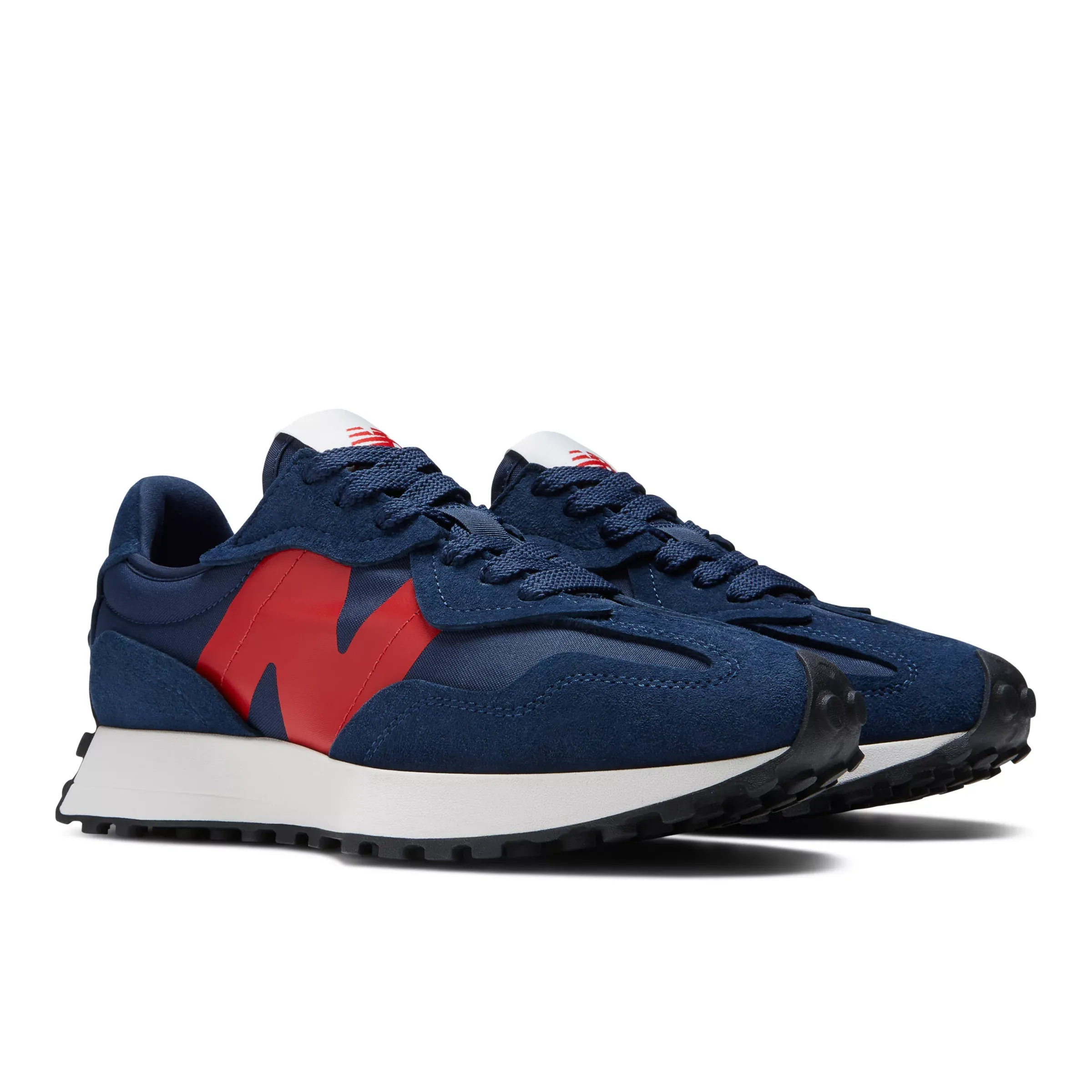 327 - NB Navy with True Red