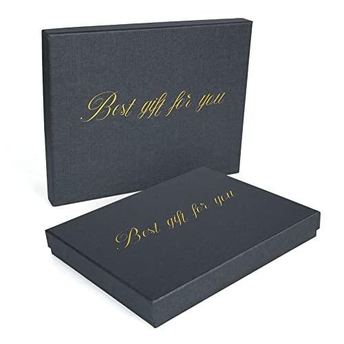 Only-bags.store Schal warm gestrickt kariert Quastenschal Winter lange Schals mit Verpackung