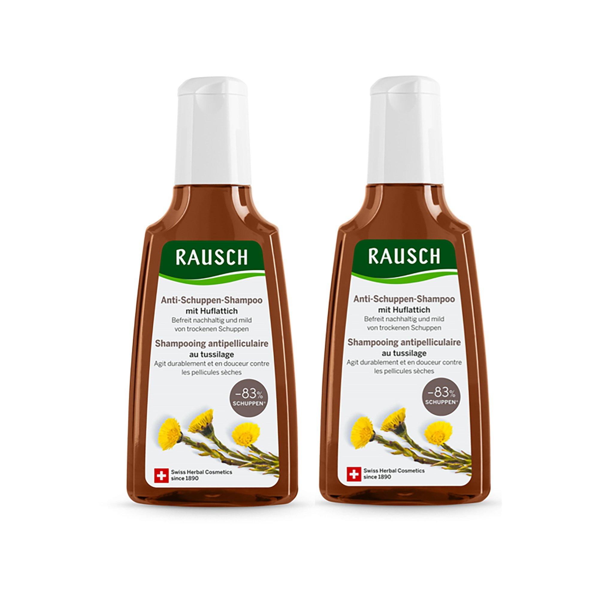 RAUSCH Duo AntiSchuppen-ShampooHuflattich Anti-Schuppen Shampoo Duo