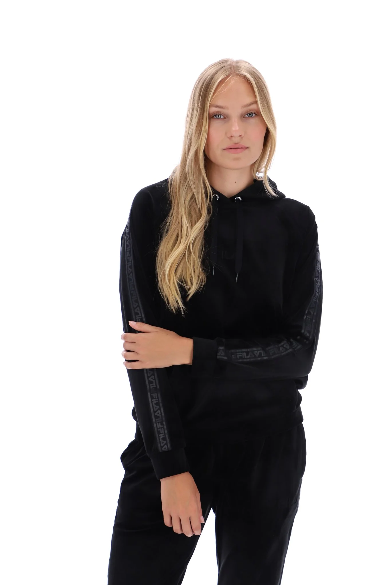 Fila Malia Raglan Velour Hoodie