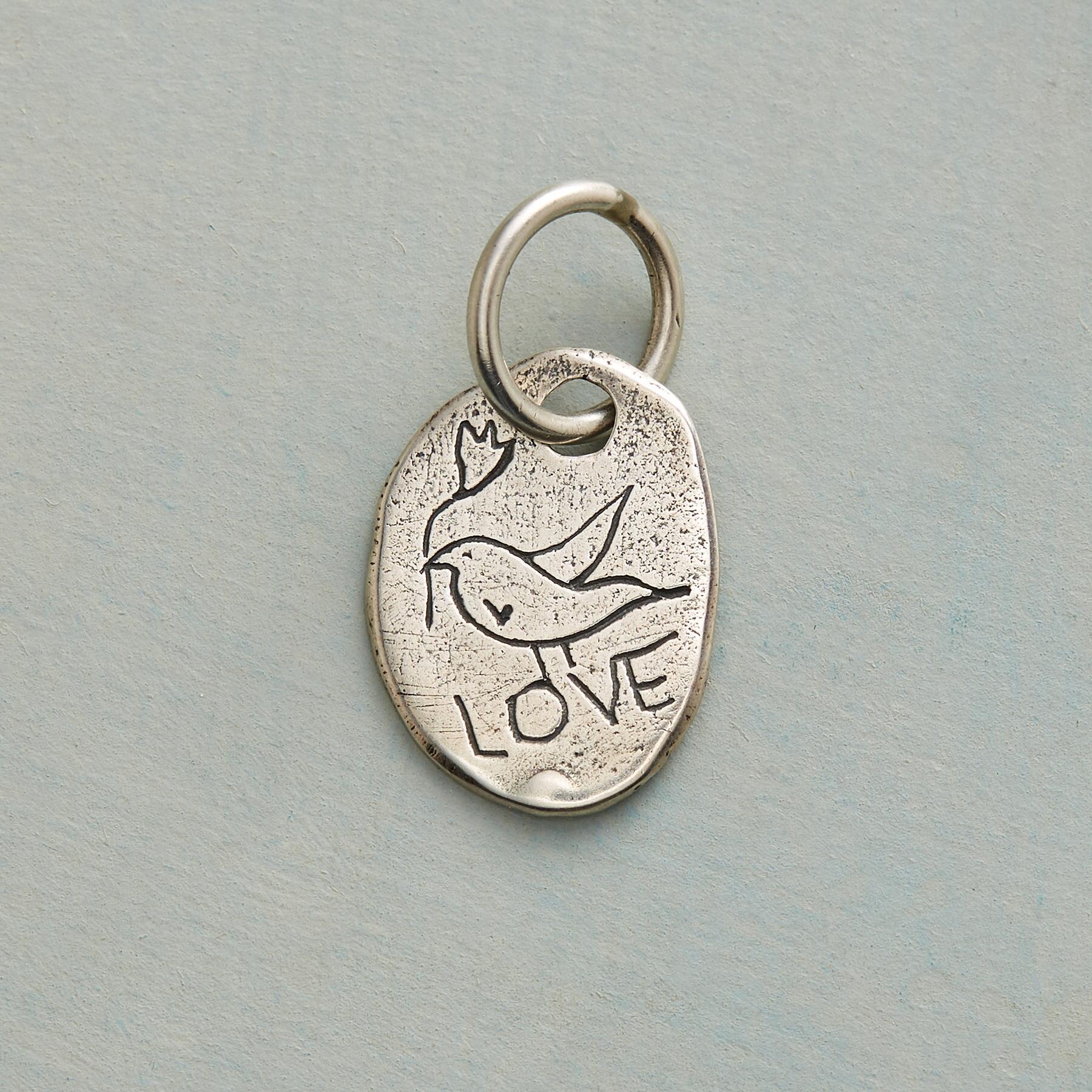 Sterling Silver Dove Charm