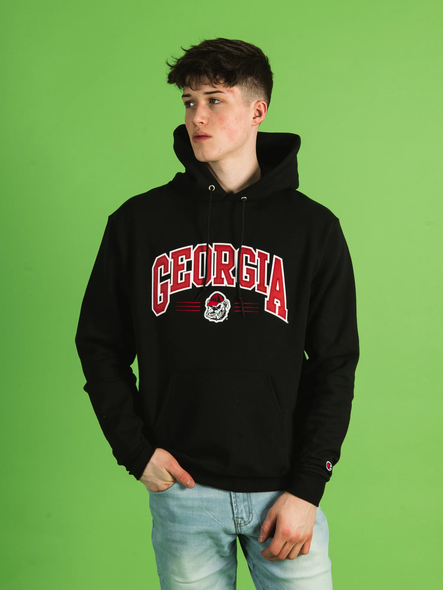 Final inventoryCHAMPION GEORGIA PULLOVER HOODIE