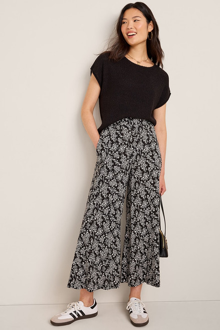 Mona Floral Wide Leg Pants