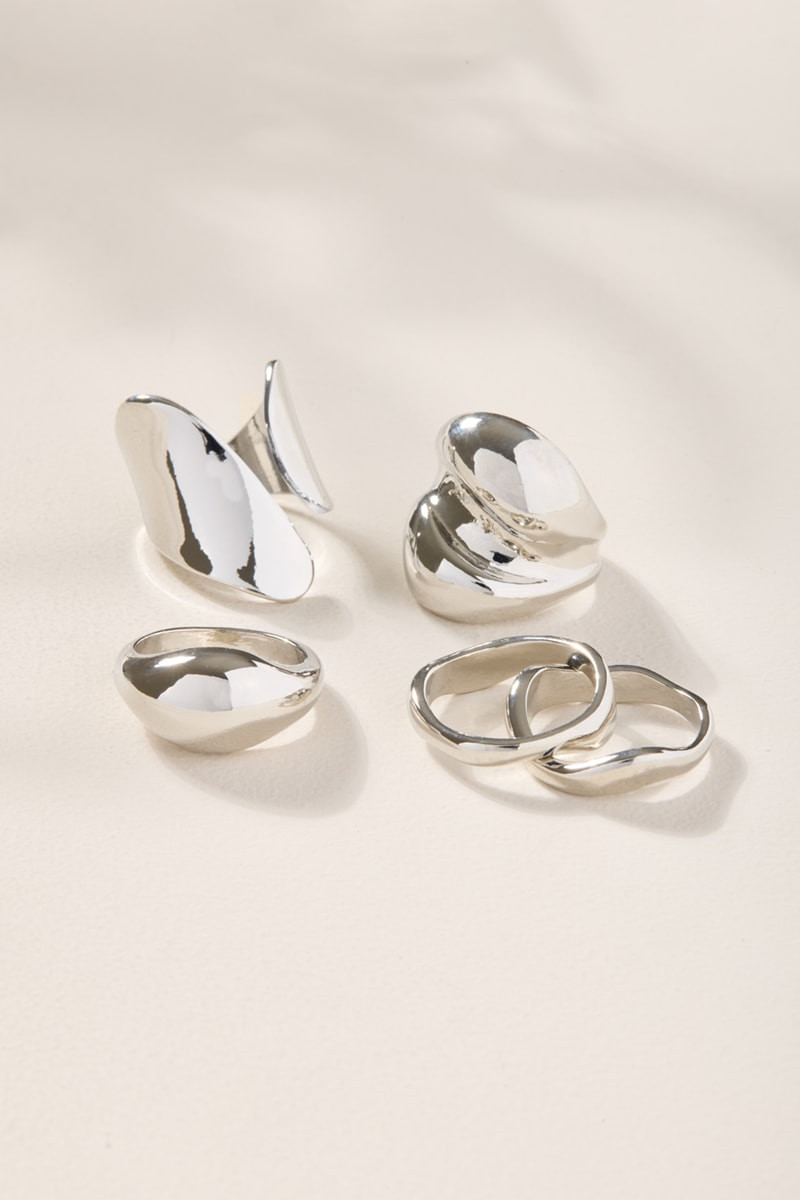 Michelle Gold Ring Set