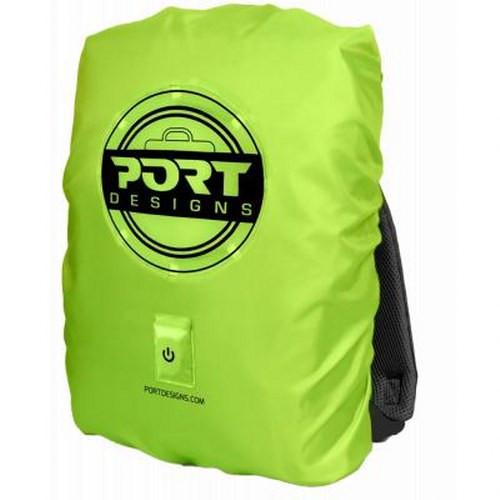 Port Regenschutz Rucksack mit LED