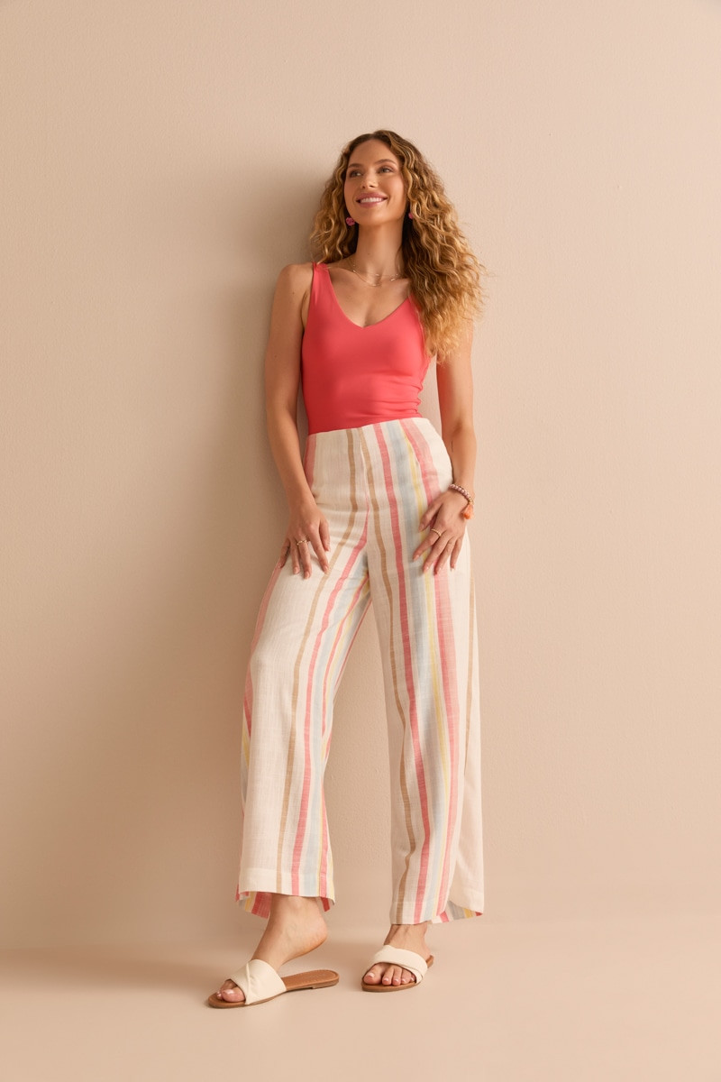 yummi by francesca's Sleeveless V Neck Bodysuit