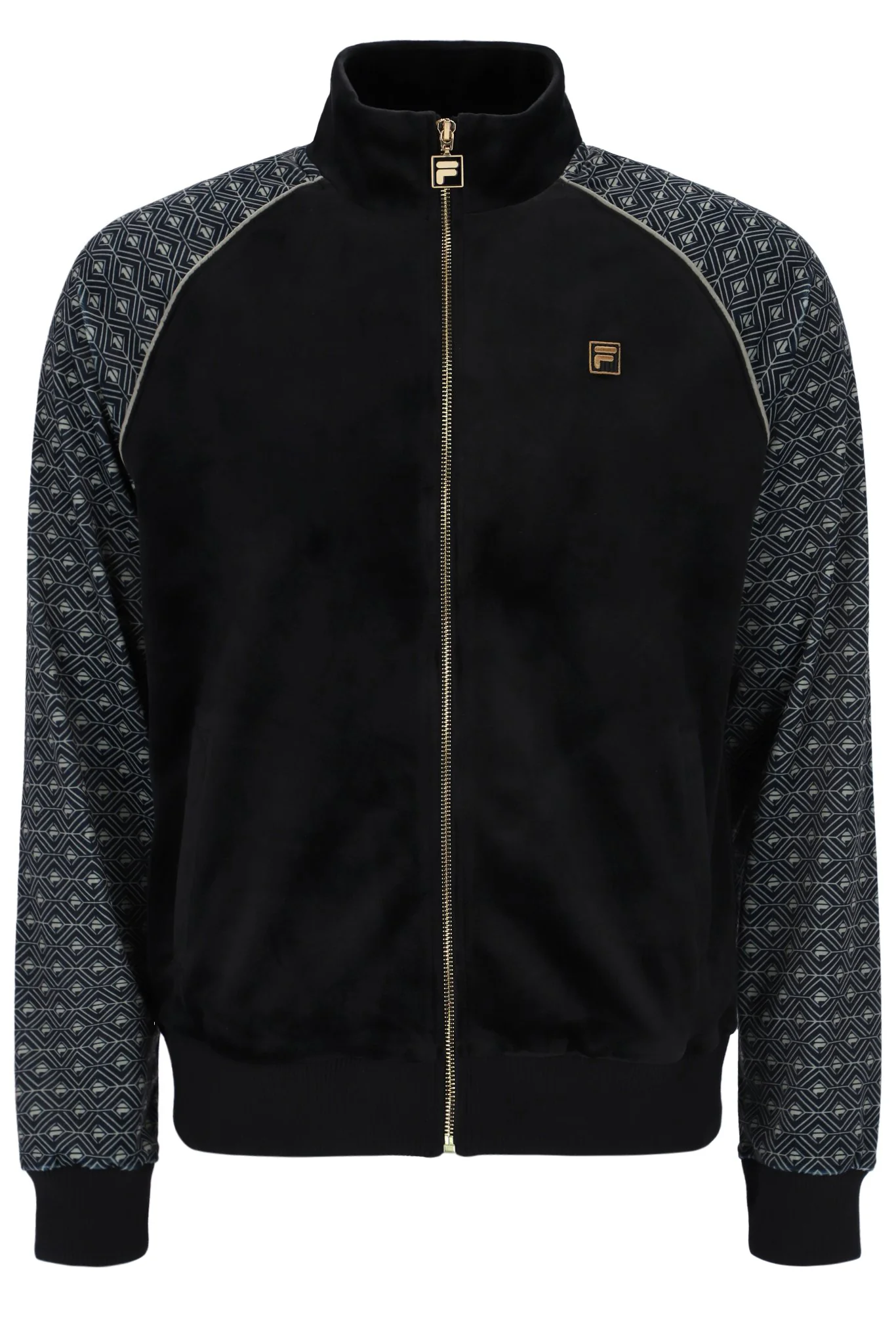 Fila Albero Velour Geo Print Track Jacket