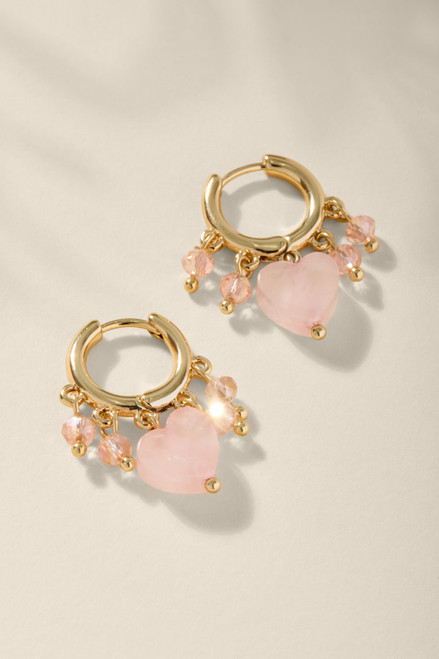 Joan Mixed Charm Hoop Earrings