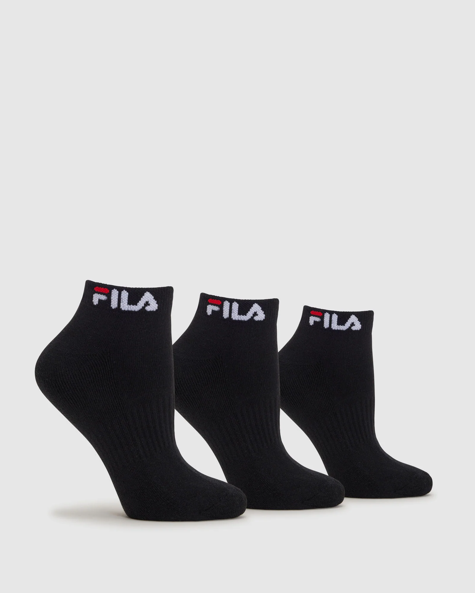 Fila Unisex Ped Socks 3pk