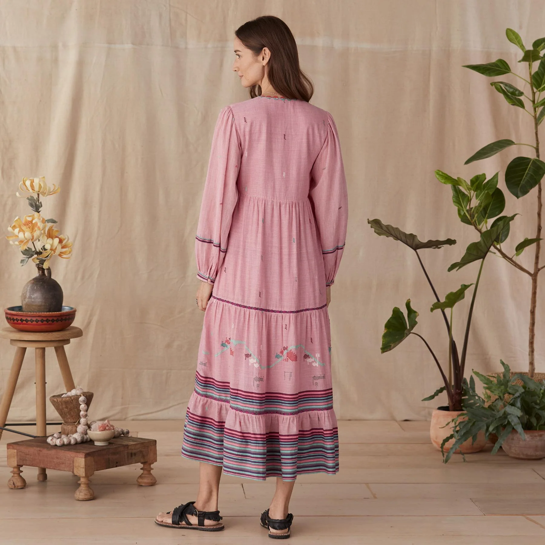 Aranza Handwoven Dress