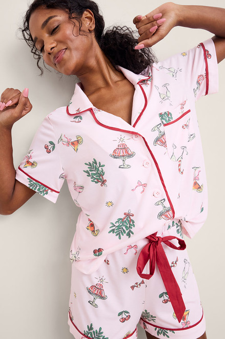 Festive Holiday Pajama Set