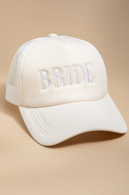 Bride Tonal Trucker Baseball Cap